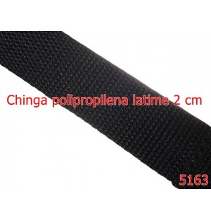5163/Chinga Polipropilena 2 Cm-1-M-polipropilena--negru-----