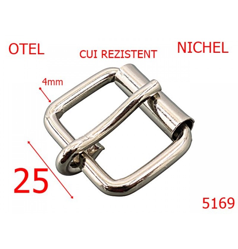 5169/Catarama Harnasament Cui Rezistent-25-mm-otel-4-nichel-----