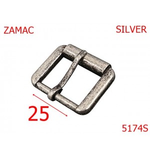 5174S/Catarama Marochinarie Incaltaminte-25-mm-zamac--silver-6J4