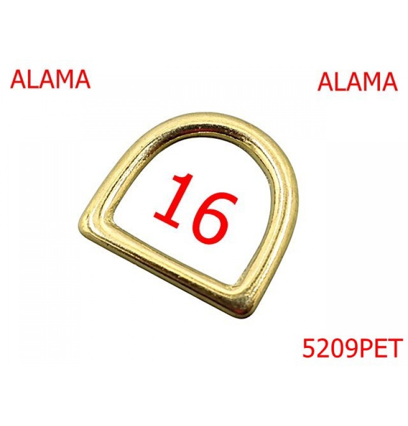 5209PET/Inel D Pentru Harnasament-16-mm-alama--alama-AP23