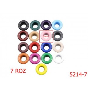 5214-7/Ochet Vopsit Pentru Pielarie Si Incaltaminte-5-mm-otel--roz-----