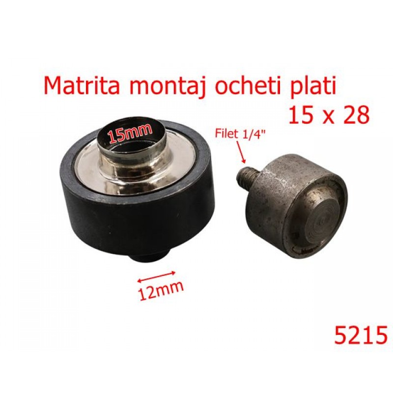 5215/Matrita Montaj Ocheti Plati-15-mm-otel-------