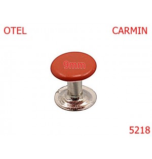 5218/Capsa Rapida Simpla Cu Capac Vopsit-9-mm-otel--carmin-3F7----