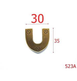 523A/ORNAMENT CAPAT CUREA  3M/ ANTIK-30-mm---antic---3L7--L28