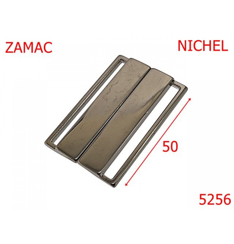 5256/Inchizatoare Pentru Elastic Lat-50-mm-zamac--nichel-14L9----