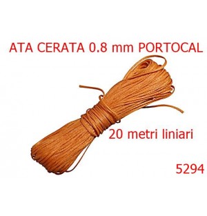 5294/Ata Cerata Pentru Cusut Manual-0.8-mm-poliester--portocal-----