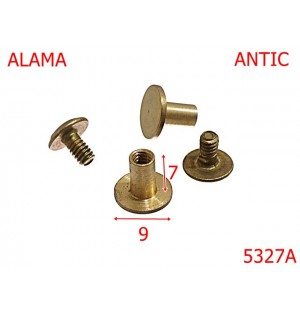 5327A/Surub Fixare Catarama-Curea-9-mm-alama-7-antic--L42