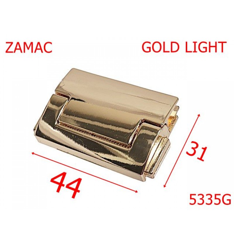 5335G/Inchizatoare Cu Deschidere Laterala-44X31-mm-zamac--gold light--14L1-14L2
