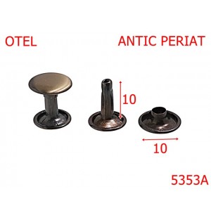 5353A/Rivet Dublu Cu Picior De 10 Mm-10-mm-otel--antic periat-----