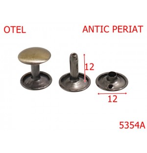 5354A/Rivet Dublu Cu Picior De 12 Mm-12-mm-otel--antic periat-----
