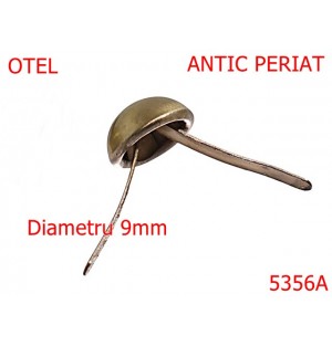 5356A/Picioruse Pentru Fund De Poseta-9-mm-otel--antic periat-----