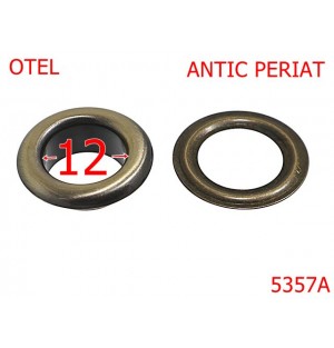 5357A/Ochet Pentru Pielarie -12-mm-otel--antic periat-----