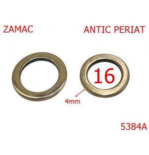 5384A/Inel Turnat Pentru Pielarie Si Marochinarie-16-mm-zamac--antic periat--4H4