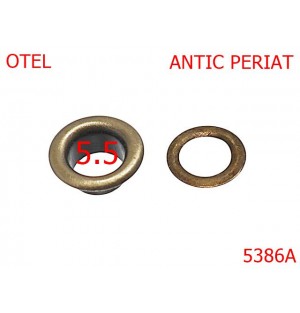 5386A/Ochet Pentru Marochinarie-5.5-mm-otel--antic periat-----