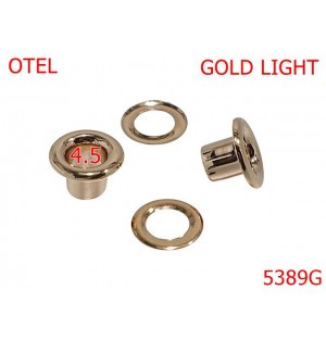 5389G/Ochet Bombat Pentru Marochinarie-4.5-mm-otel--gold light-----