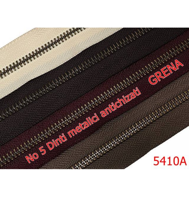 5410A/Fermoar Dinti Antic  Metalici-NO5----grena -----