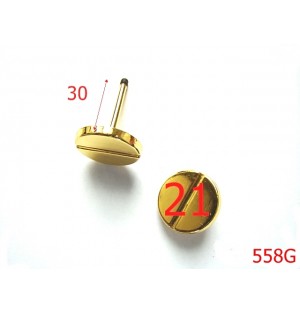 558G/ORNAMENT  GALTERA GOLD-30-mm---GOLD-3F7--M35