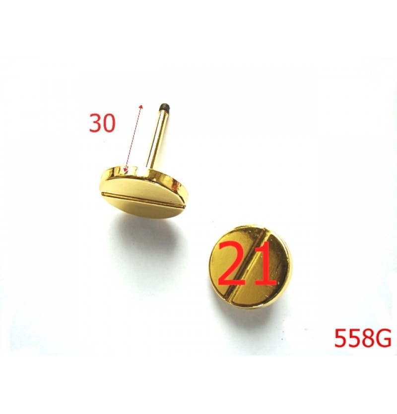 558G/ORNAMENT  GALTERA GOLD-30-mm---gold---11A2-3F7--M35