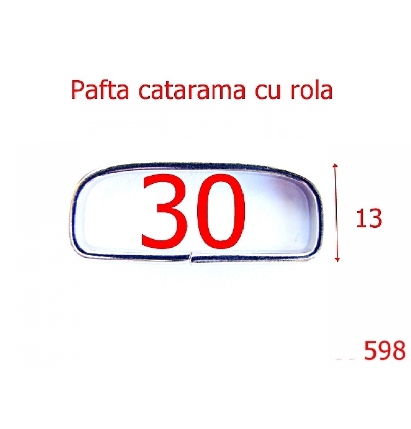598/PAFTA 30MM CATARAMA CU ROLA NIKEL-30-mm---nichel---7L3/1B3/6H8/6F8-4H4-G16