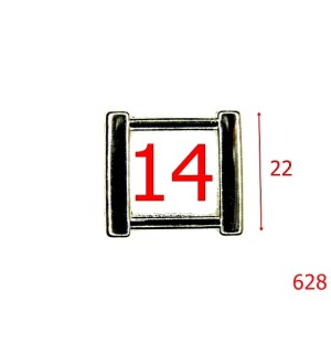 628/INEL 14 MM ZAMAC-14-mm---nichel---3G6-3H3/3L4/5F2--E18