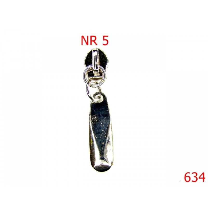 634/CURSOR FERMOAR PLASTIC NR 5-Nr 5-mm---nichel-----
