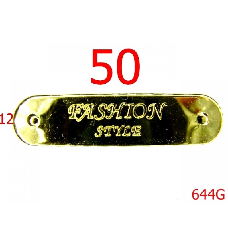 644G/ORNAMENT -50-mm---gold-----D28