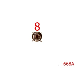 668A/ORNAMENT 8MM ANTIC-8-mm---antic-----