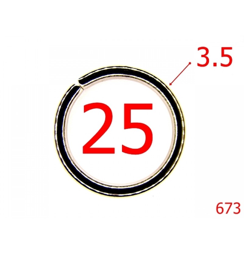 673/INEL ROTUND 25MM*3.5-25-mm-3.5-nichel---4D5-4A/3C-F35