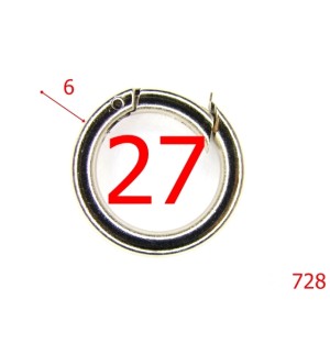 728/INEL CARABINA  27 MM-27-mm-6-nichel-23D9-23E12----